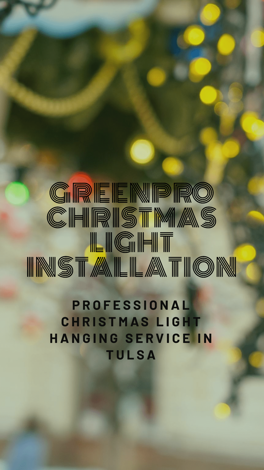 Most Demanded Christmas Light Hanging Service In Tulsa