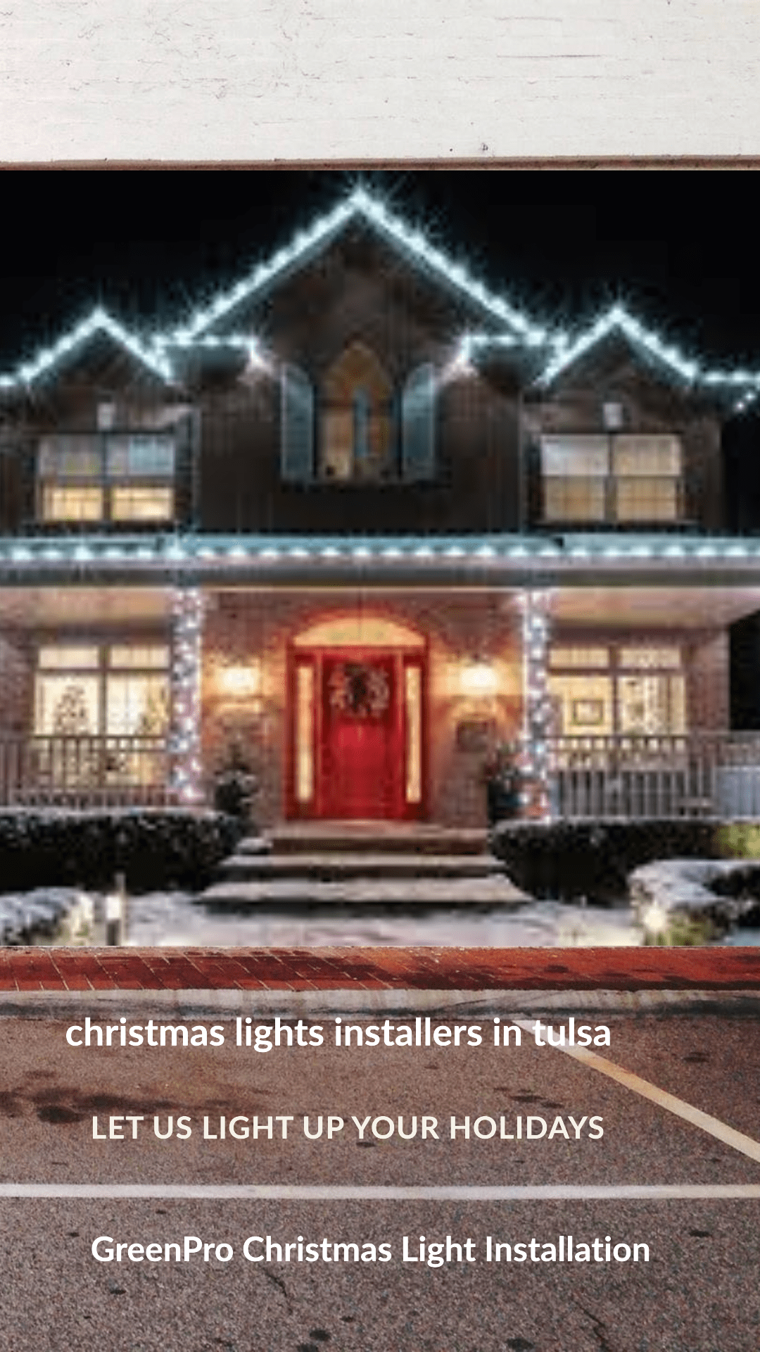 GreenPro Top Christmas Lights Installers in Tulsa