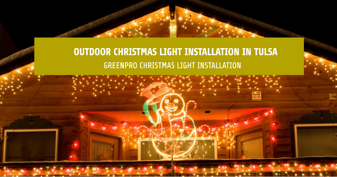 Fantabulous Outdoor Christmas Light Installation In Tulsa