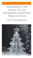 outdoor christmas tree in tulsa